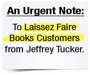 Urgent Note From Jeffrey Tucker